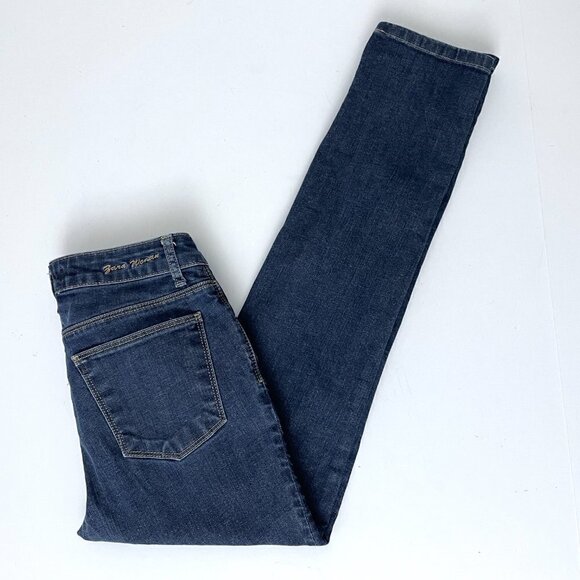 Zara Woman Women's Skinny Jeans Straight Leg Dark Wash size 4 - Picture 8 of 8